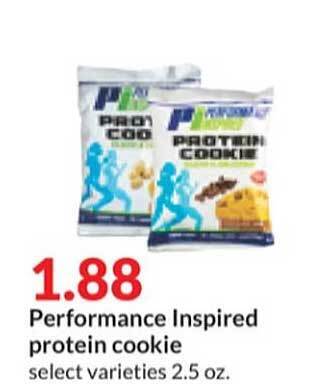 Hy-Vee Performance inspired protein cookie offer