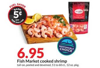 Hy-Vee Fish market cooked shrimp offer