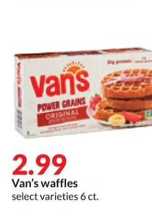 Hy-Vee Van's waffles offer