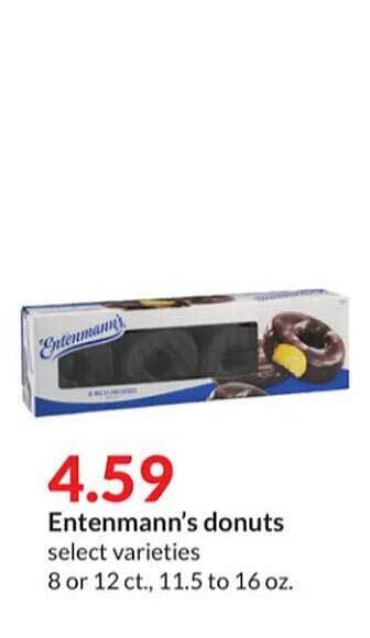 Hy-Vee Entenmann's donuts offer