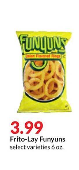 Hy-Vee Frito-lay funyuns offer