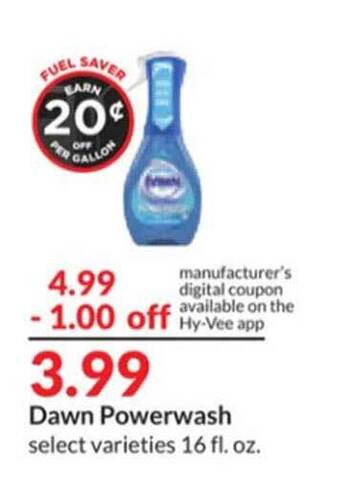 Hy-Vee Dawn powerwash offer