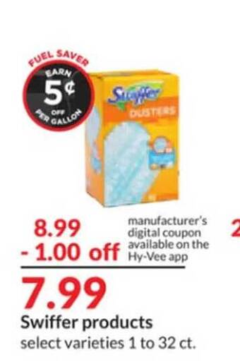 Hy-Vee Swiffer products offer