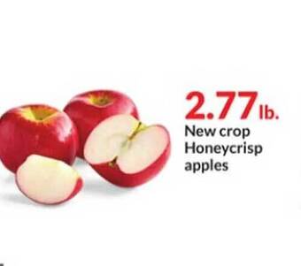 Hy-Vee New crop honeycrisp apples offer