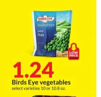 Hy-Vee Birds eye vegetables select varieties offer