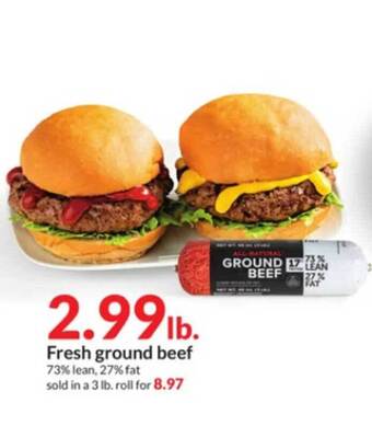 Hy-Vee Fresh ground beef offer