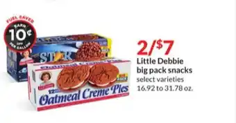 Hy-Vee Little debbie big pack snacks select varieties offer