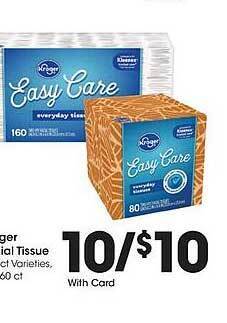 JayC Kroger facial tissue offer