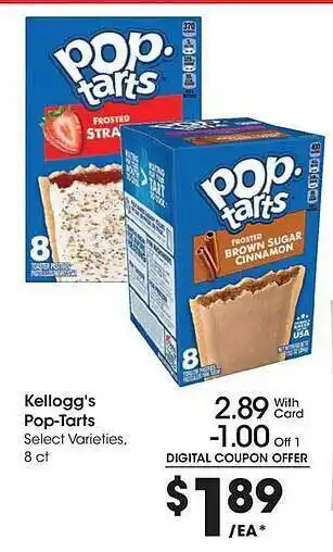 JayC Kellogg's pop-tarts offer
