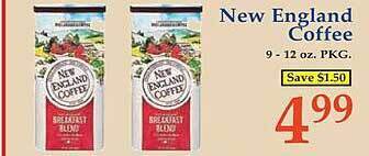 Market Basket New england coffee offer