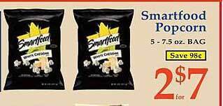 Market Basket Smartfood popcorn offer