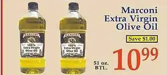 Market Basket Marconi extra virgin olive oil offer