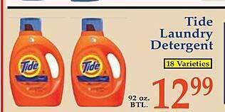 Market Basket Tide laundry detergent offer