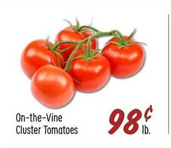 Sprouts Farmers Market On-the-vine cluster tomatoes offer