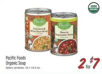 Sprouts Farmers Market Pacific foods organic soup select varieties offer