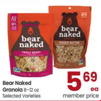 Carrs Bear naked granola offer