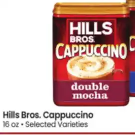 Carrs Hills bros. cappucino offer