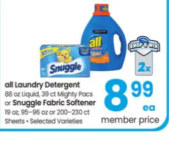 Carrs All laundry detergent offer