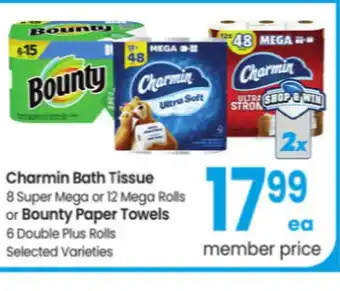 Carrs Charmin bath tissue offer