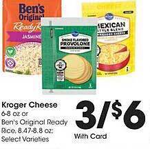 Kroger Kroger cheese offer