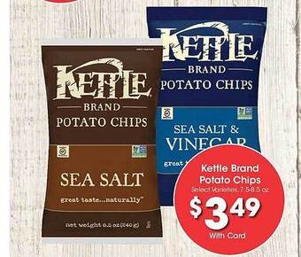 Kroger Kettle brand potato chips offer