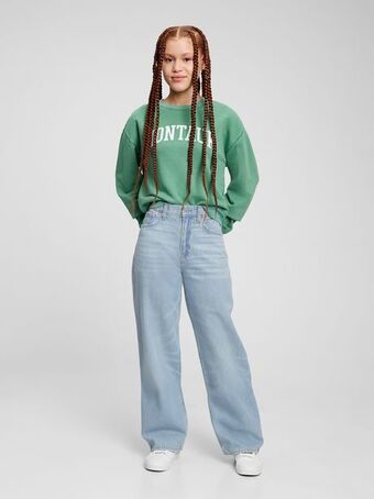 Gap Teen low stride jeans with washwell&#153 offer