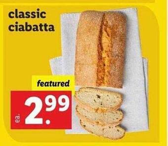 Classic ciabatta