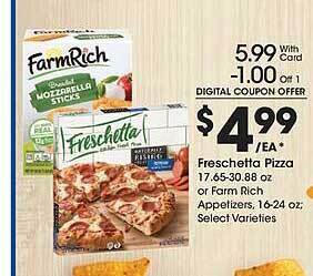 Kroger Freschetta pizza offer