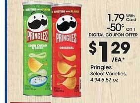 Kroger Pringles offer