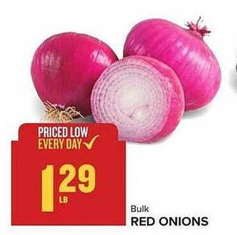 Food Lion Red onions offer