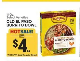 Food Lion Old el paso burrito bowl offer