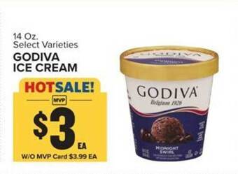 Food Lion Godiva ice cream offer