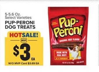 Food Lion Pup-peroni dog treats offer