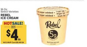 Food Lion Rebel ice cream offer