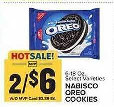 Food Lion Nabisco oreo cookies offer