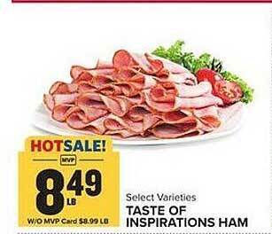 Food Lion Taste of inspirations ham offer