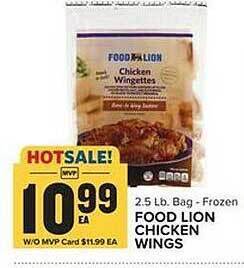 Food Lion Food lion chicken wings offer