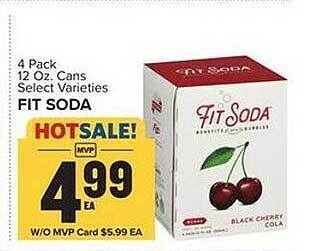Food Lion Fit soda offer