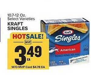Food Lion Kraft singles offer