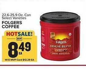 Food Lion Folgers coffee offer
