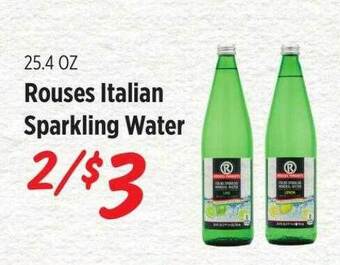 Rouses Rouses italian sparkling water offer