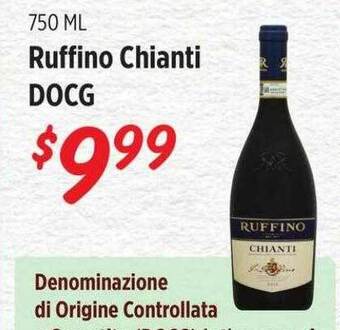 Rouses Ruffino chianti docg offer