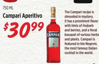 Rouses Campari aperitivo offer