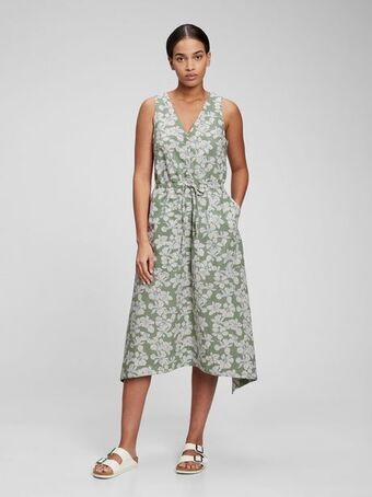 Gap Tie-waist midi dress offer