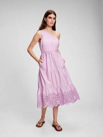 Gap One shoulder midi dress offer