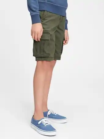 Gap Kids cargo shorts with washwell&#153 offer