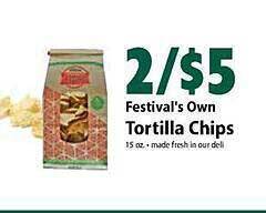 Festival's own tortilla chips
