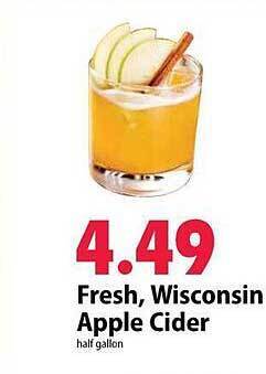 Festival Foods Fresh, wisconsin apple cider offer