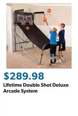 Sam's Club Lifetime double shot deluxe arcade system offer
