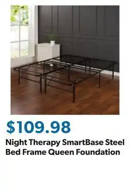 Sam's Club Night therapy smartbase steel bed frame queen foundation offer